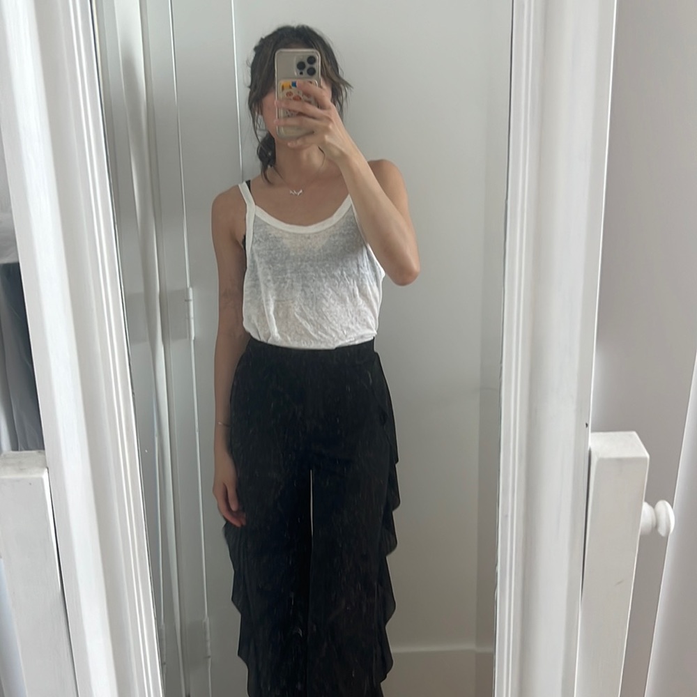 NWT Emma & sam white light weight linen tank top